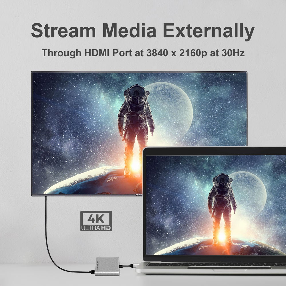 ONE AXESS 3-IN-1 TYPE-C HUB