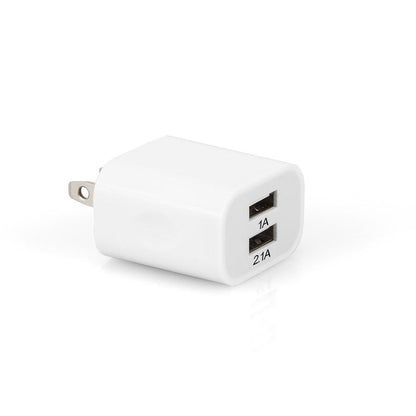 DUAL USB WALL CHARGER 2.1A