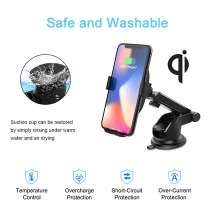 10W WIRELESS FAST CHARGER CAR MOUNT VORTEX M1