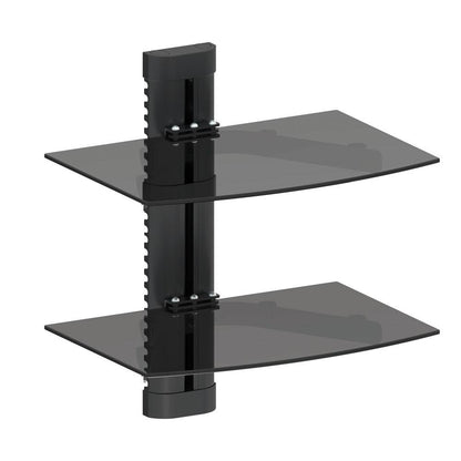 WALL MOUNT STAND WITH 2 SHELVES