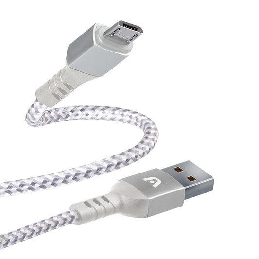 CABLE MICRO USB TO USB 2.0 NYLON BRAIDED DURA FORM