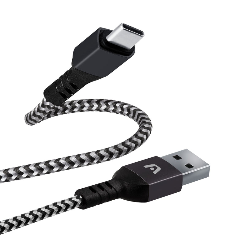 CABLE TYPE-C TO USB 2.0 NYLON BRAIDED DURA FORM