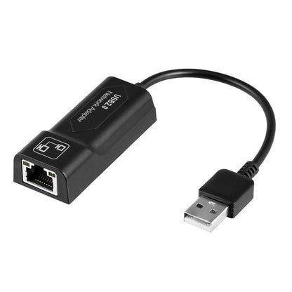 CABLE ADAPTER USB 2.0 TO RJ45 100MBPS 6IN15CM