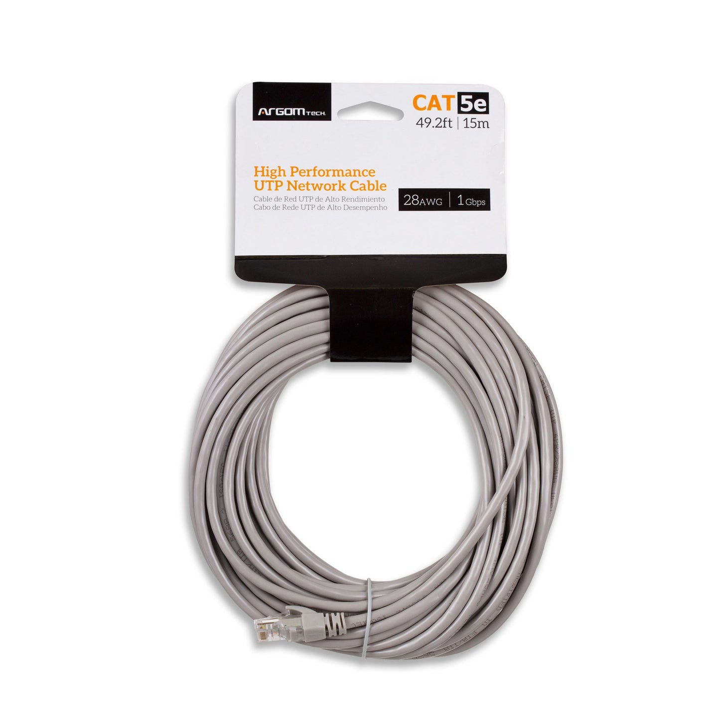 CABLE NETWORK UTP CAT5E 50FT15M