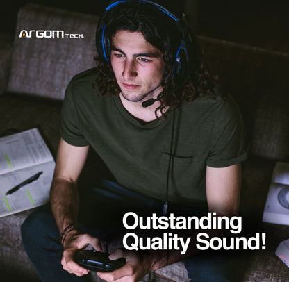 COMBAT GAMING HEADSET WITH MICROPHONE
