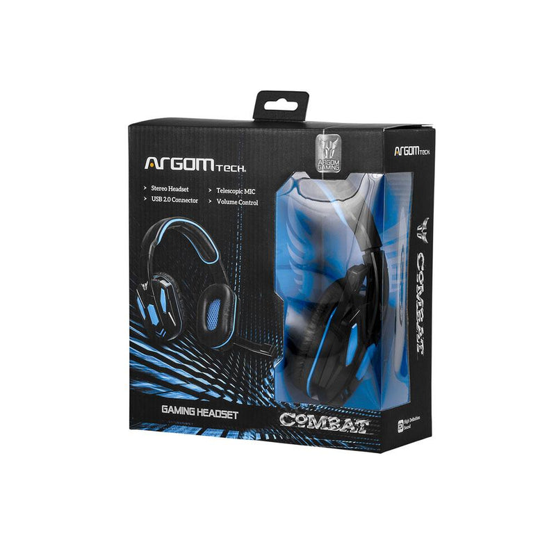 COMBAT GAMING HEADSET WITH MICROPHONE