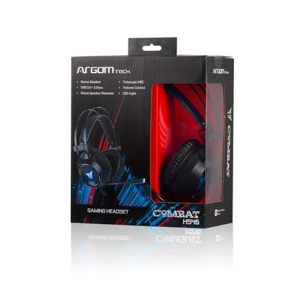 COMBAT HS46 GAMING HEADSET WITH MICROPHONE