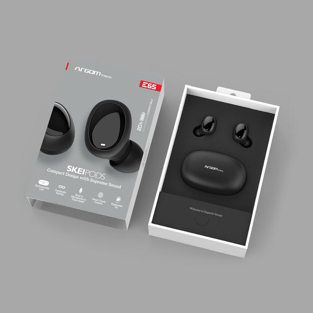 SKEIPODS E65 TRUE WIRELESS STEREO BT EARBUDS