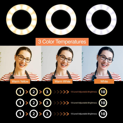 SPOTLIGHT 9300 3.5 LED RING LIGHT WITH CLAMP