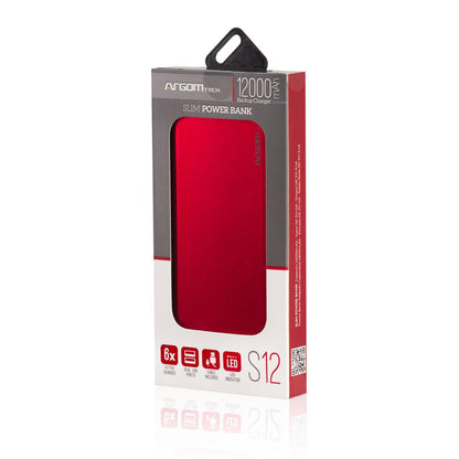 POWER BANK S12 12000MAH ALUMINUM