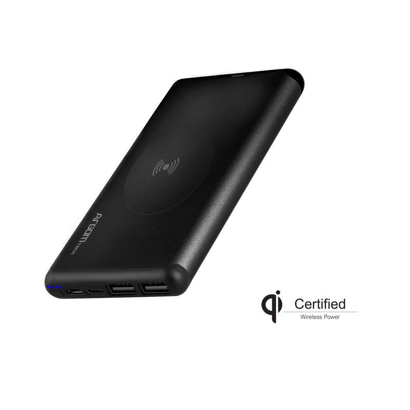 POWER BANK S12W 12000MAH ALUMINUM WITH FAST WIRELESS CHARGING