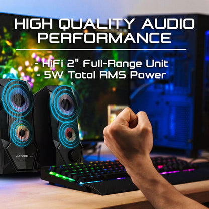 COMBAT GAMING S68 2.0CH MULTIMEDIA SPEAKERS