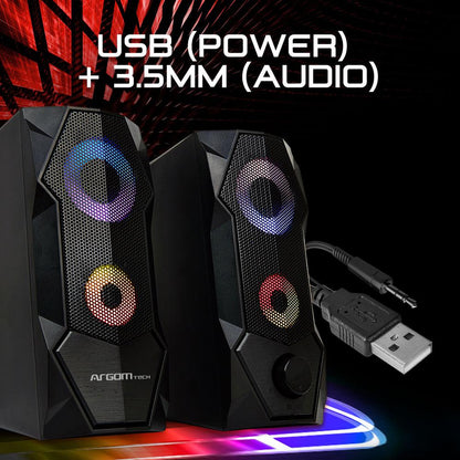 COMBAT GAMING S68 2.0CH MULTIMEDIA SPEAKERS