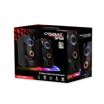 COMBAT GAMING S68 2.0CH MULTIMEDIA SPEAKERS