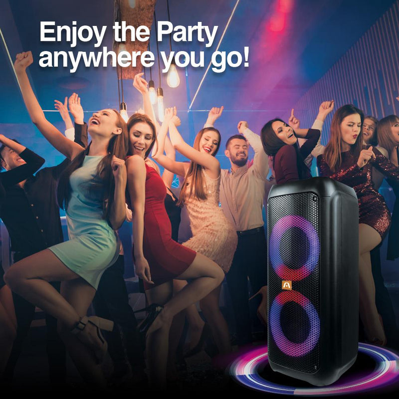 RAVE 60 TWS WIRELESS BT PARTY SPEAKER WITH LED LIGHTS