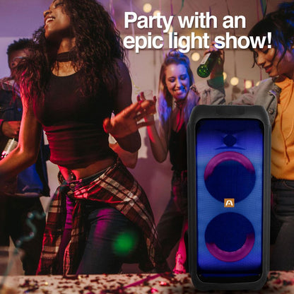 RAVE 80 TWS WIRELESS BT PARTY SPEAKER WITH LED LIGHTS