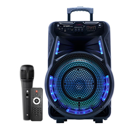 SOUND BASH 90 BT TROLLEY SPEAKER WITH LED LIGHTS AND STAND