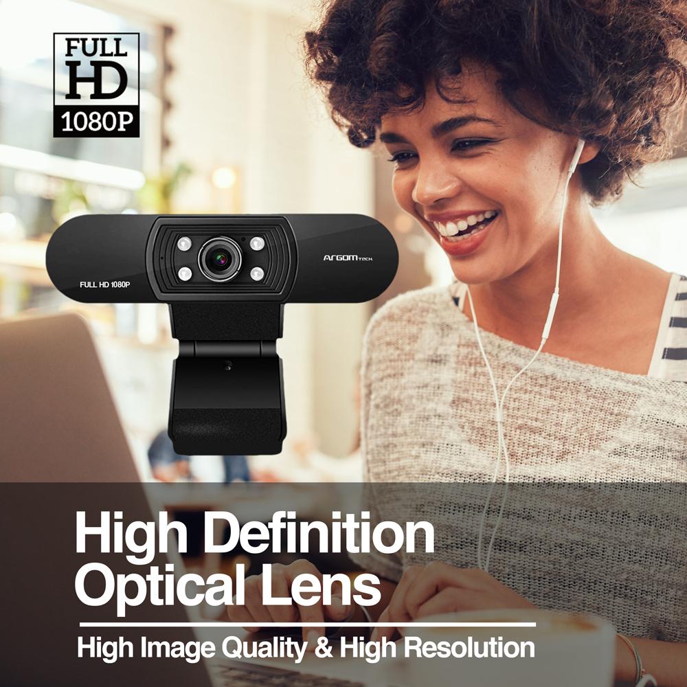 WEB CAM FULL HD 1080P WITH MICROPHONE & LEDS CAM50