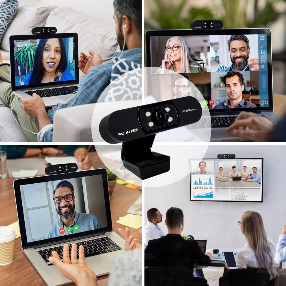 WEB CAM FULL HD 1080P WITH MICROPHONE & LEDS CAM50