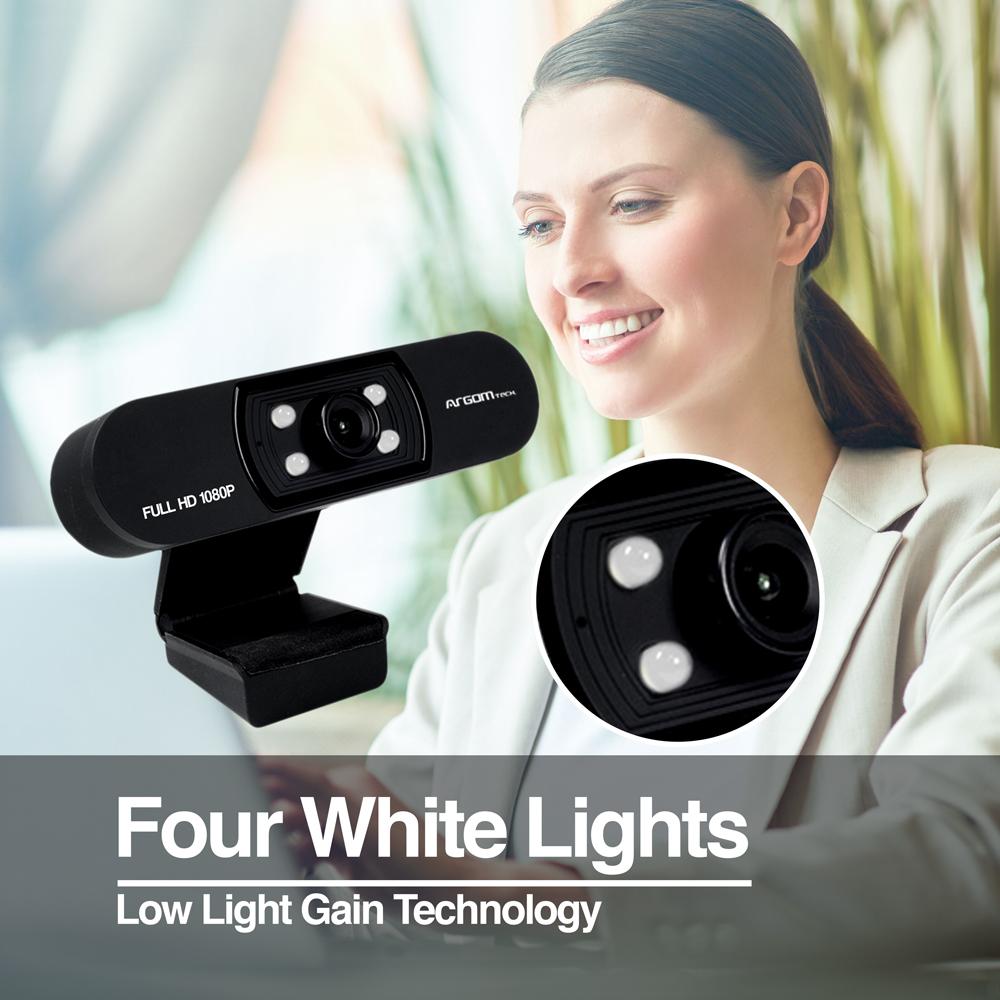 WEB CAM FULL HD 1080P WITH MICROPHONE & LEDS CAM50