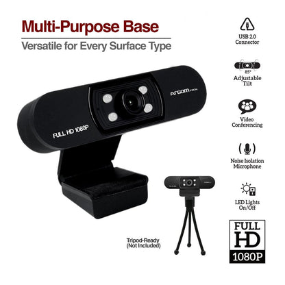 WEB CAM FULL HD 1080P WITH MICROPHONE & LEDS CAM50