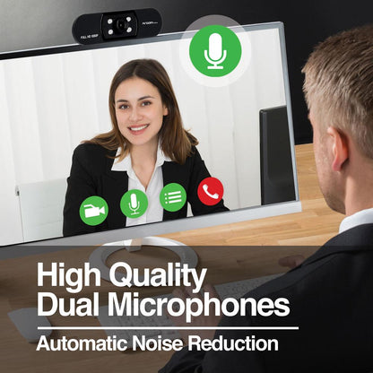 WEB CAM FULL HD 1080P WITH MICROPHONE & LEDS CAM50